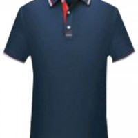 SKP028 A large number of customized short-sleeved POLO shirts are designed for net color business POLO shirts POLO shirt center front view SKP028 A large number of customized short-sleeved POLO shirts are designed for net color business POLO shirts POLO shirt center front view